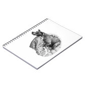 Carnet Pause à motifs - Pensées tranquilles (Côté gauche)