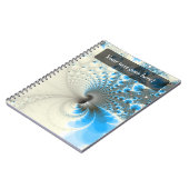 Carnet Pause - Art fractal (Côté gauche)