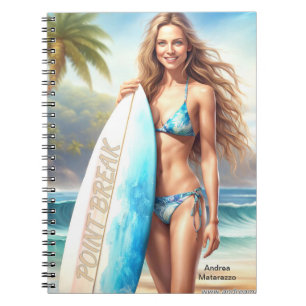 Carnet Pause du point d'action fille