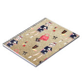 Carnet Pavé de notes du planificateur du gestionnaire (Côté gauche)