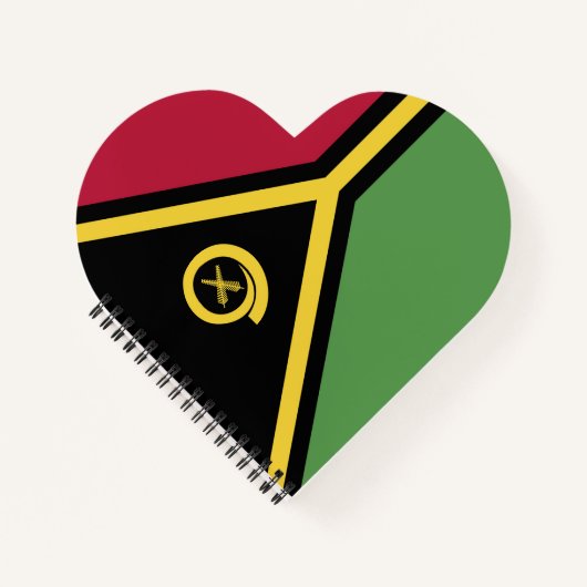 Carnet pavillon de Vanuatu (Devant)