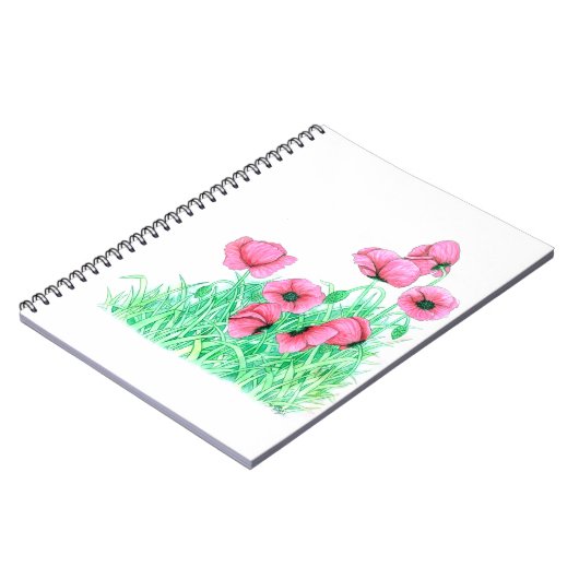 Carnet pavot (Côté gauche)