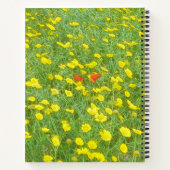 Carnet Pavot aquarelle (Dos)