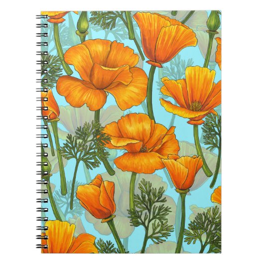 Carnet Pavot de Californie (Devant)