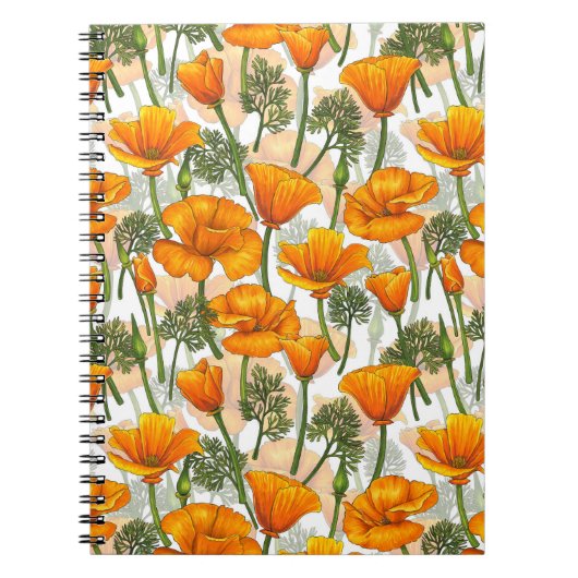 Carnet Pavot de Californie (Devant)