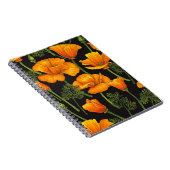 Carnet Pavot de Californie (Côté Droit)