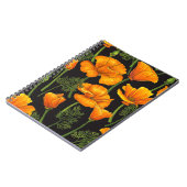 Carnet Pavot de Californie (Côté gauche)