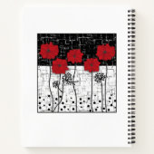 Carnet Pavot rouge (Dos)