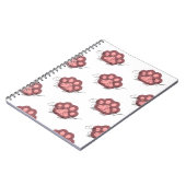 Carnet Paw à chat mignonne "MEOW" Calligraphie - adorable (Côté gauche)