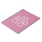Carnet Paw Chien Pour Chien Pals (Côté gauche)