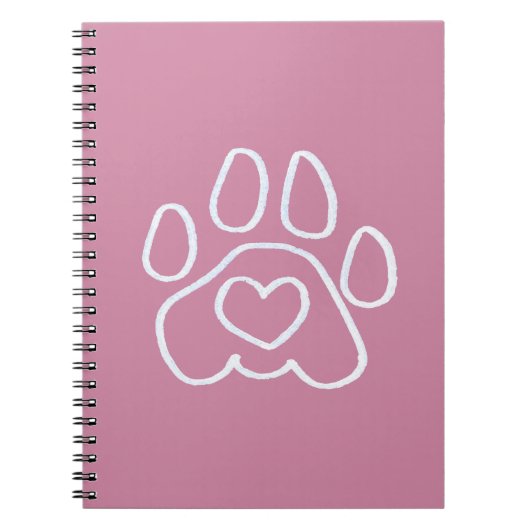 Carnet Paw Chien Pour Chien Pals (Devant)