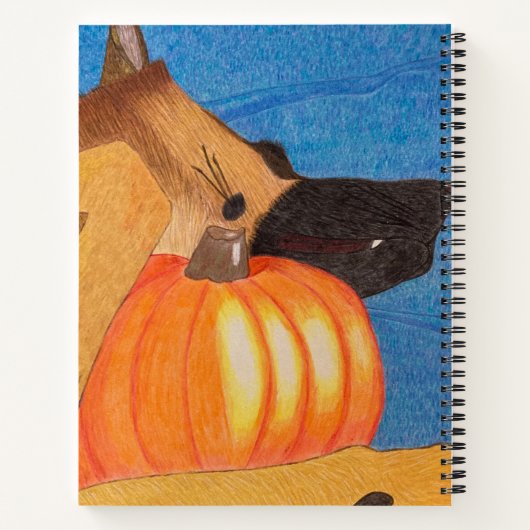 Carnet Paws&Pumpkin Notebook (Dos)