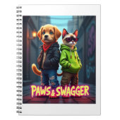 Carnet Paws & Swagger™ Mignon Inspiré des Animaux de Comp (Devant)