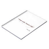 Carnet Paws Touch, Hearts Feel Notebook (Côté gauche)