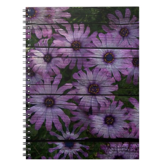Carnet Pays occidental primitif Planche à grange pourpre (Devant)
