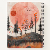 Carnet Paysage Abstrait de Boho (13) (Dos)
