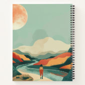 Carnet Paysage Abstrait de Boho (14) (Dos)
