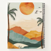 Carnet Paysage Abstrait de Boho (16) (Dos)