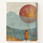 Carnet Paysage Abstrait de Boho (23) (Dos)
