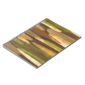 Carnet Paysage Abstrait de ton terrestre (Côté gauche)