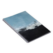 Carnet Paysage Abstrait Et Créatif Peint À La Main. (Côté Droit)