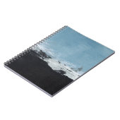 Carnet Paysage Abstrait Et Créatif Peint À La Main. (Côté gauche)