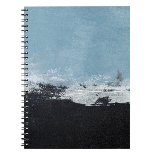 Carnet Paysage Abstrait Et Créatif Peint À La Main. (Devant)