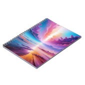 Carnet Paysage Abstrait Sky Space Fond d'écran Arrière - (Côté gauche)