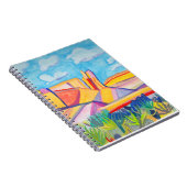 Carnet Paysage aquarelle de Kitchen Mesa coloré (Côté Droit)