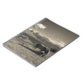 Carnet Paysage avec chevaux (Côté gauche)