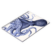 Carnet Paysage Bleu Octopus (Côté gauche)