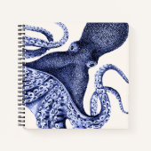 Carnet Paysage Bleu Octopus (Devant)
