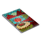 Carnet Paysage coloré en mosaïque (Côté Droit)