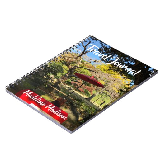 Carnet Paysage d'automne au Jardin Japonais (Côté gauche)