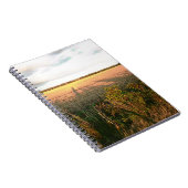 Carnet Paysage d'automne aux couleurs rustiques photo art (Côté Droit)