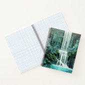 Carnet Paysage de cascade Peinture Art Décor (Intérieur)