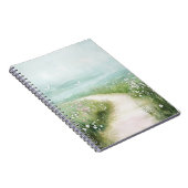 Carnet Paysage de chemin forestier brumeux (3) (Côté Droit)