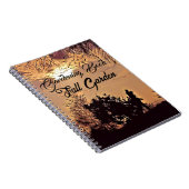 Carnet Paysage de coucher de soleil à l'aquarelle d'autom (Côté Droit)