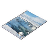 Carnet Paysage de la cascade de Godafoss (Côté gauche)