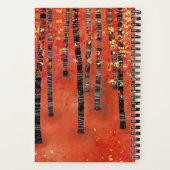 Carnet Paysage de la forêt de Birch Tree (Verso)