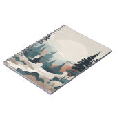Carnet Paysage de la forêt de Boho (Côté gauche)