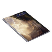 Carnet Paysage de la Sierra Nevada, monogramme doré en es (Côté Droit)