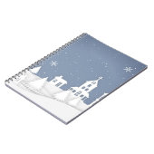 Carnet Paysage de l'église de Noël (Côté gauche)