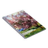 Carnet Paysage de peinture d'aquarelle (Côté Droit)