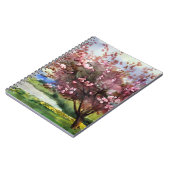 Carnet Paysage de peinture d'aquarelle (Côté gauche)
