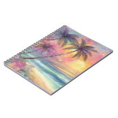 Carnet Paysage de plage tropicale de rêve (Côté gauche)