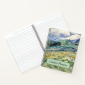 Carnet Paysage de Saint-Rémy par Vincent Van Gogh (Intérieur)