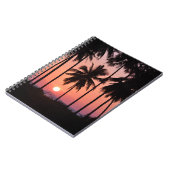 Carnet Paysage des palmiers à coco (Côté gauche)