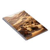 Carnet Paysage désertique au coucher du soleil (Côté Droit)