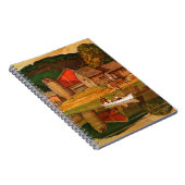 Carnet Paysage d'étang de ferme par Mead Schaeffer (Côté Droit)